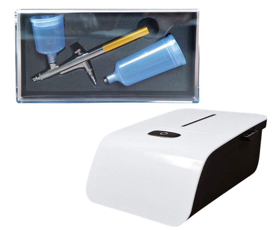 Professional Cake Decorating Airbrush & Compressor – Complete Colour Starter Kit (Ireland Only)