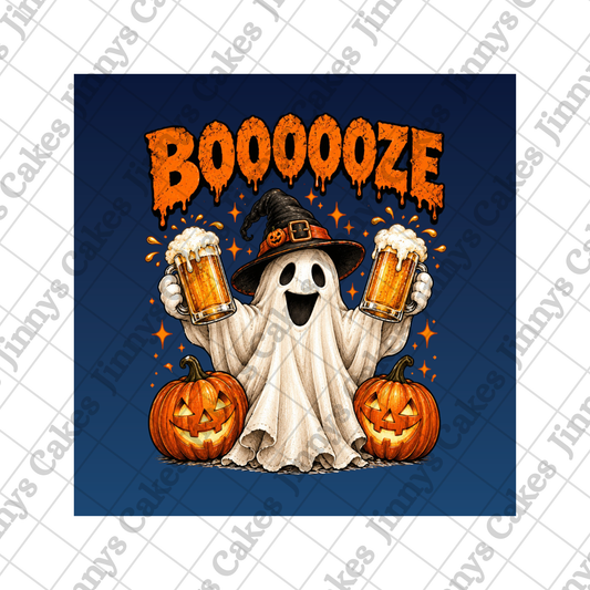 Boooooooze Digital Halloween Cupcake Topper (watermark removed on download)