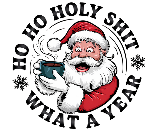 Christmas Santa Holy S Cup Cake Toppers  x 15 precut