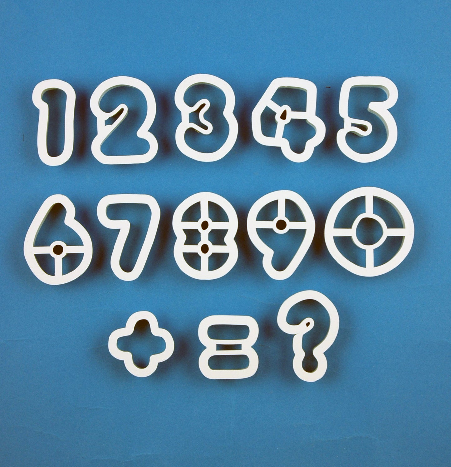 PME Alphabet Cutters - Numbers Set of 13
