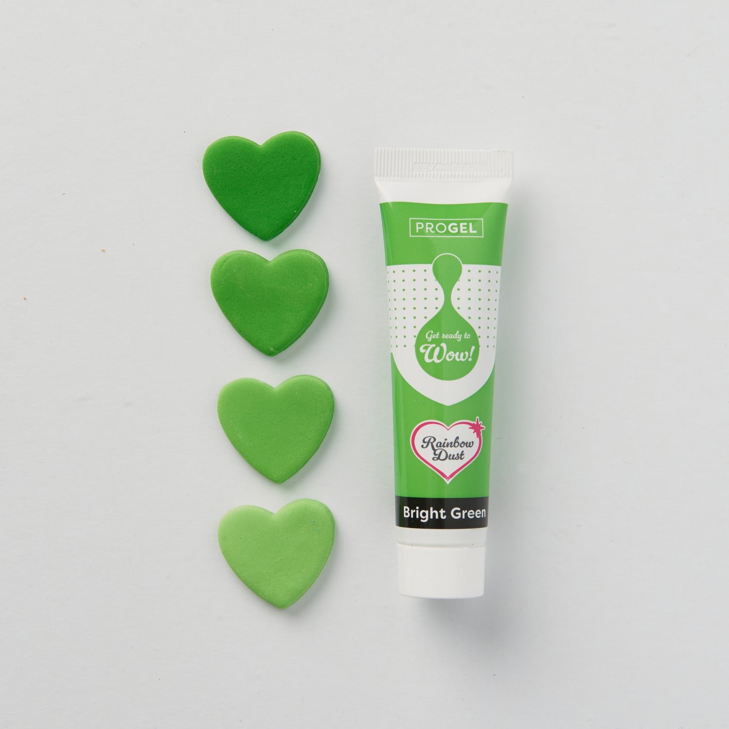 Rainbow Dust ProGel Food Colouring Bright Green 25g