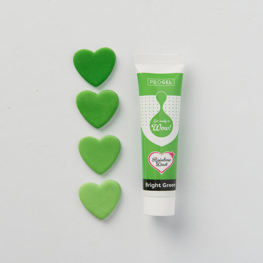 Rainbow Dust ProGel Food Colouring Bright Green 25g