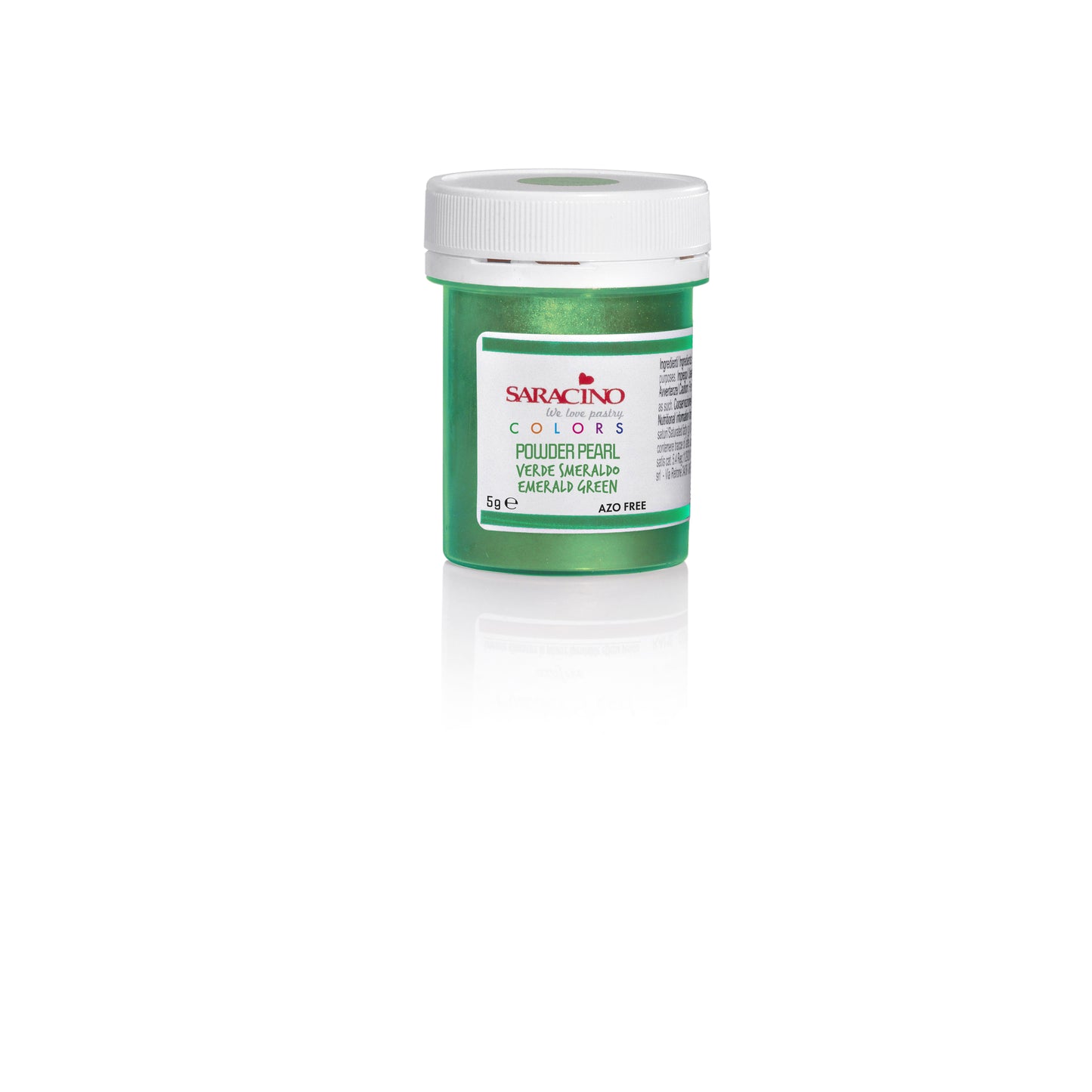 Saracino Powder Pearl Colours - Pearl Green (Sparkling)