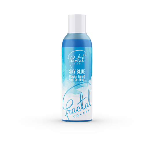 Fractal Sky Blue  - Flowair Liquid Food Colouring - 100g