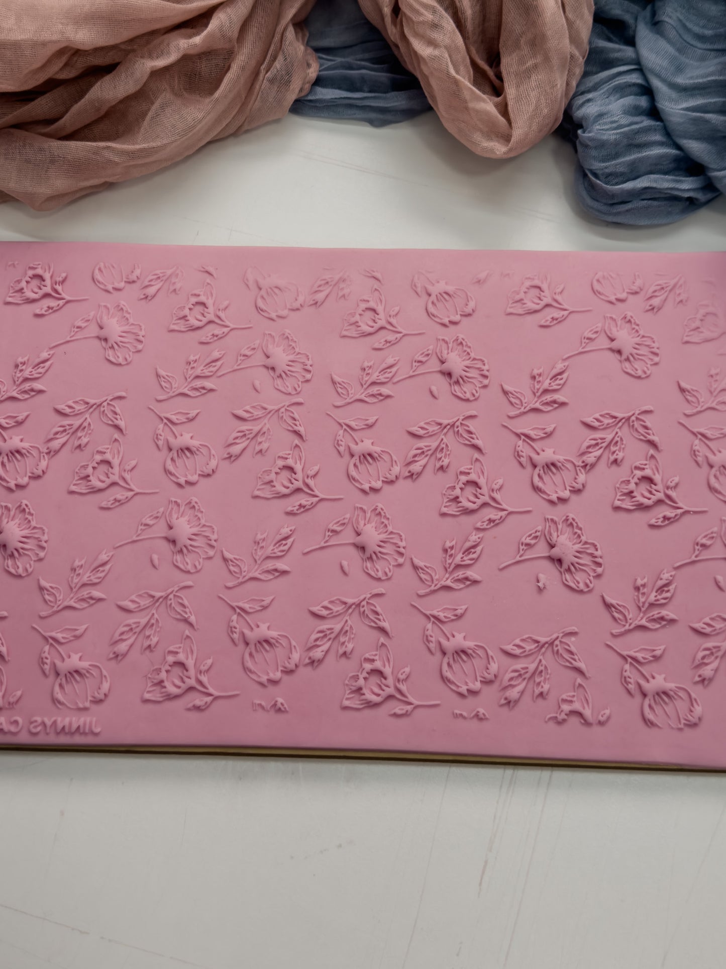 Vintage Bloom Floral Embossing Mat