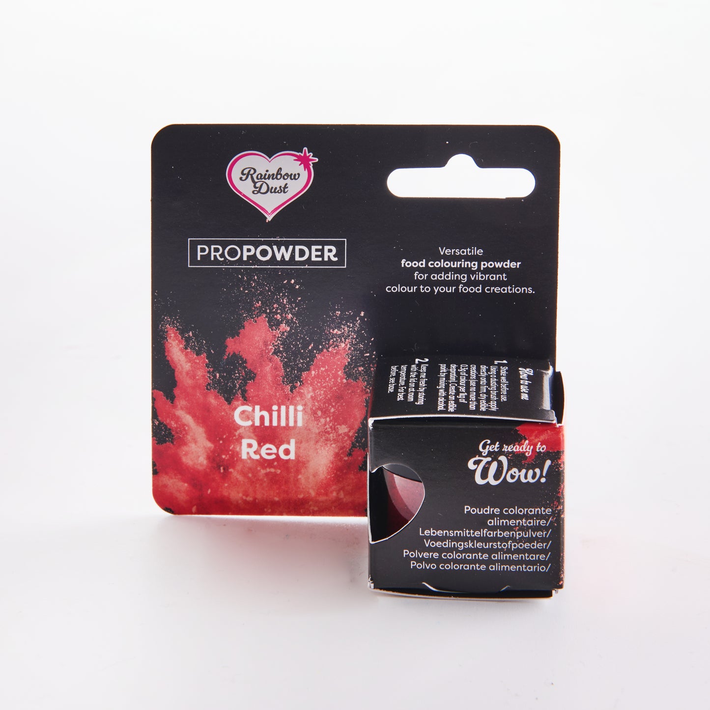 Rainbow Dust Chilli Red Edible Pro Powder Colour 2g