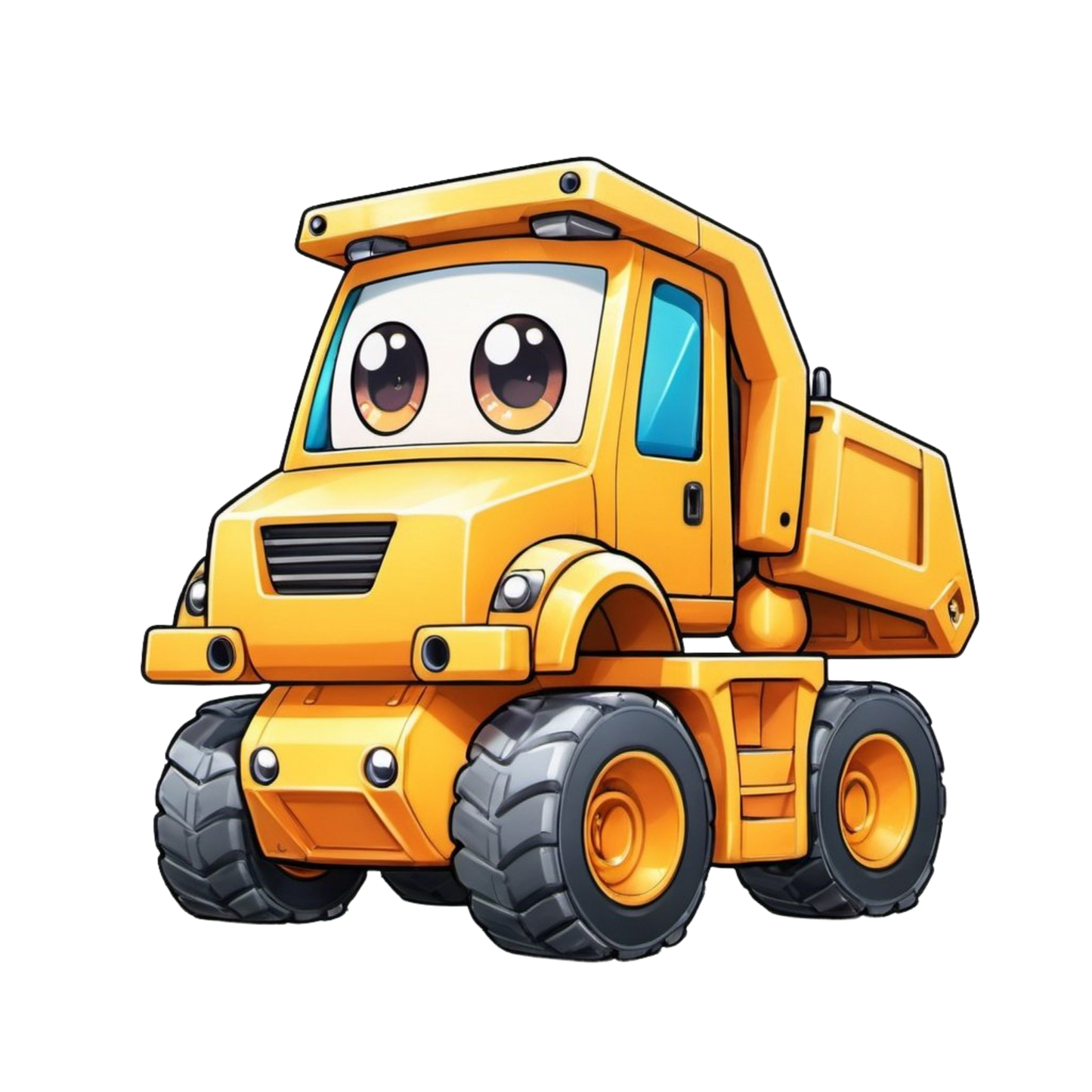 Kids Truck Cake/ Cup Cake Topper (1)