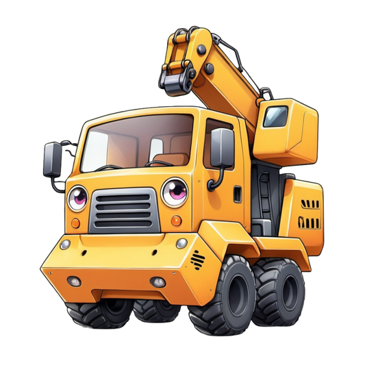 Kids Truck Cake/ Cup Cake Topper (2)