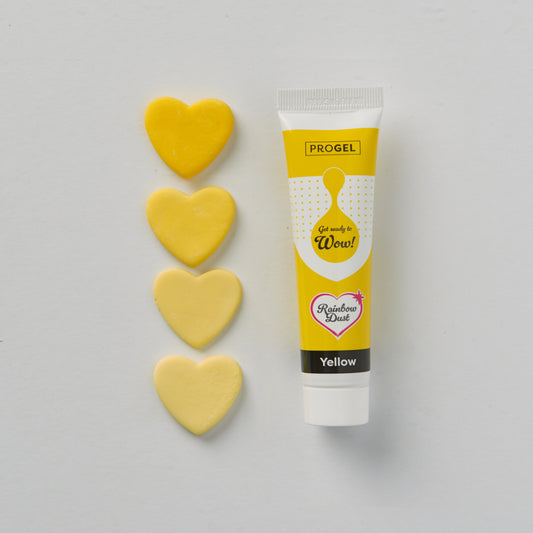 Rainbow Dust ProGel Food Colouring Yellow 25g