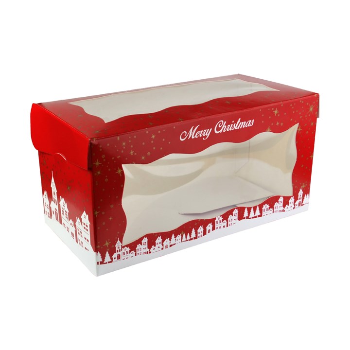 Christmas Log Box - 8 X 4"