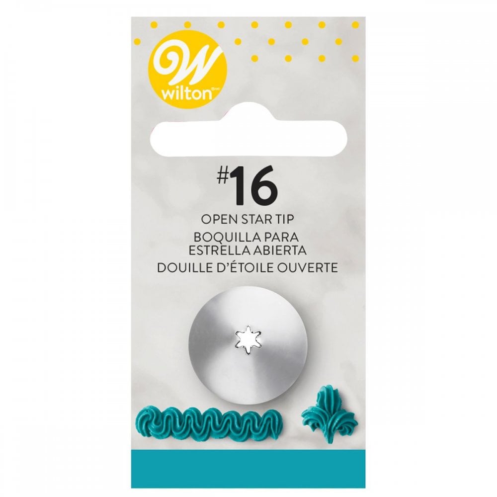 Wilton Open Star Decorating Tip #016