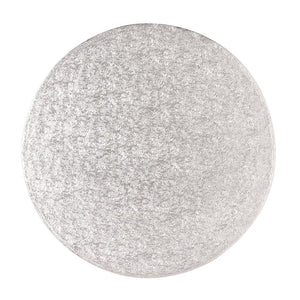 10'' (254mm) Cake Drum Round Silver