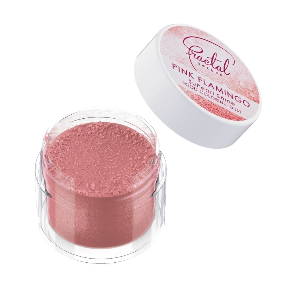 Fractal Colors Pink Flamingo SuPearl Shine Lustre Dust 3.5g