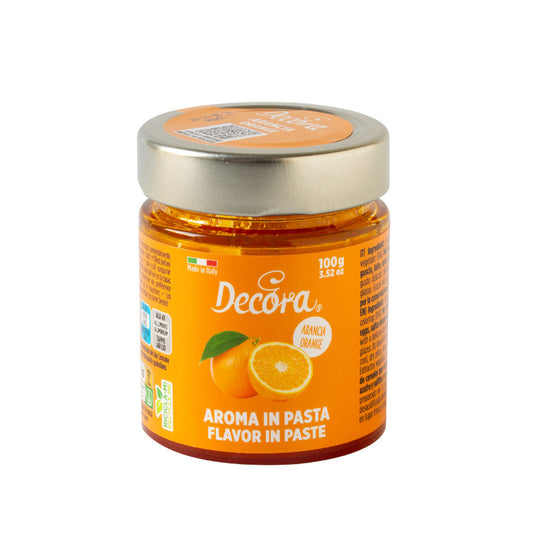 Decora Concentrated orange flavour paste 100g