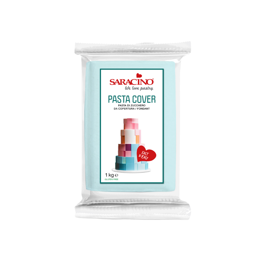 Saracino Pasta Cover Pre-Coloured Baby Blue 1kg
