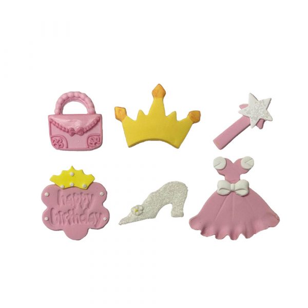 Decora Princess in Sugar Decoration 6pk