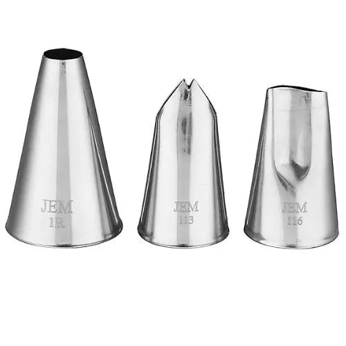 JEM NOZZLES SET – LARGE FLOWERS COLLECTION, PACK OF 3