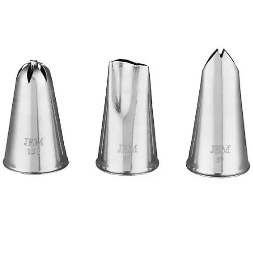 JEM NOZZLES SET – FLOWERS COLLECTION, PACK OF 3