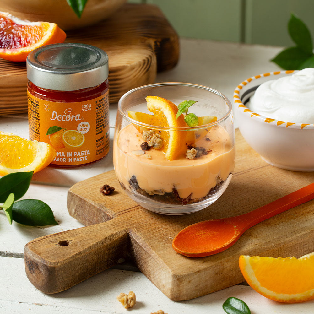 Decora Concentrated orange flavour paste 100g