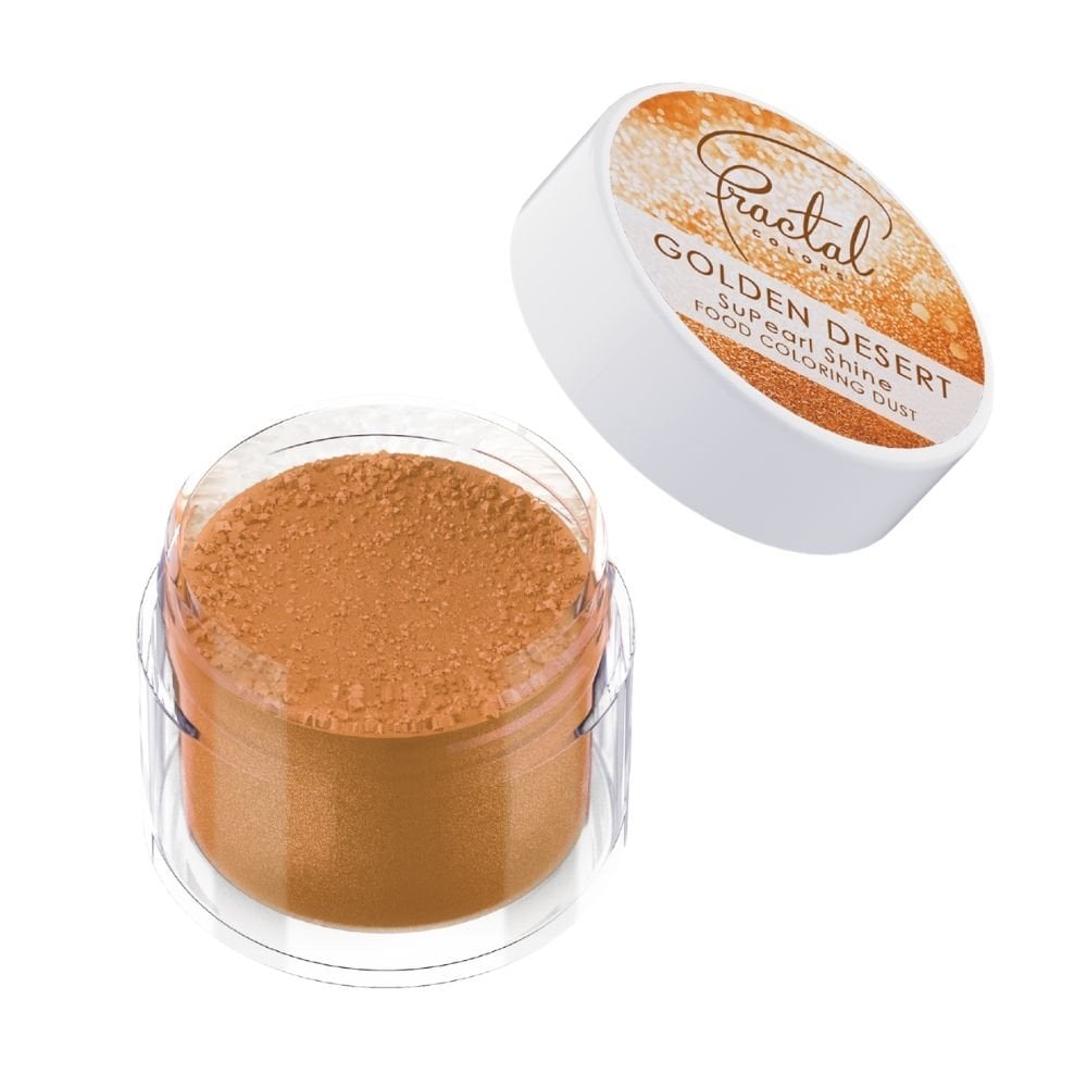 FRACTAL COLORS Golden Desert SuPearl Shine Lustre Dust 3.5g