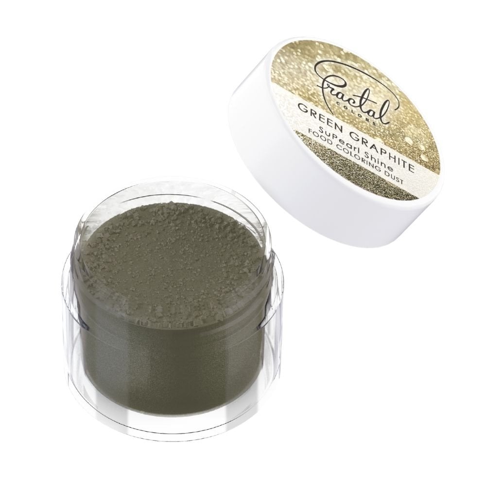 FRACTAL COLORS Green Graphite SuPearl Shine Lustre Dust 3.5g