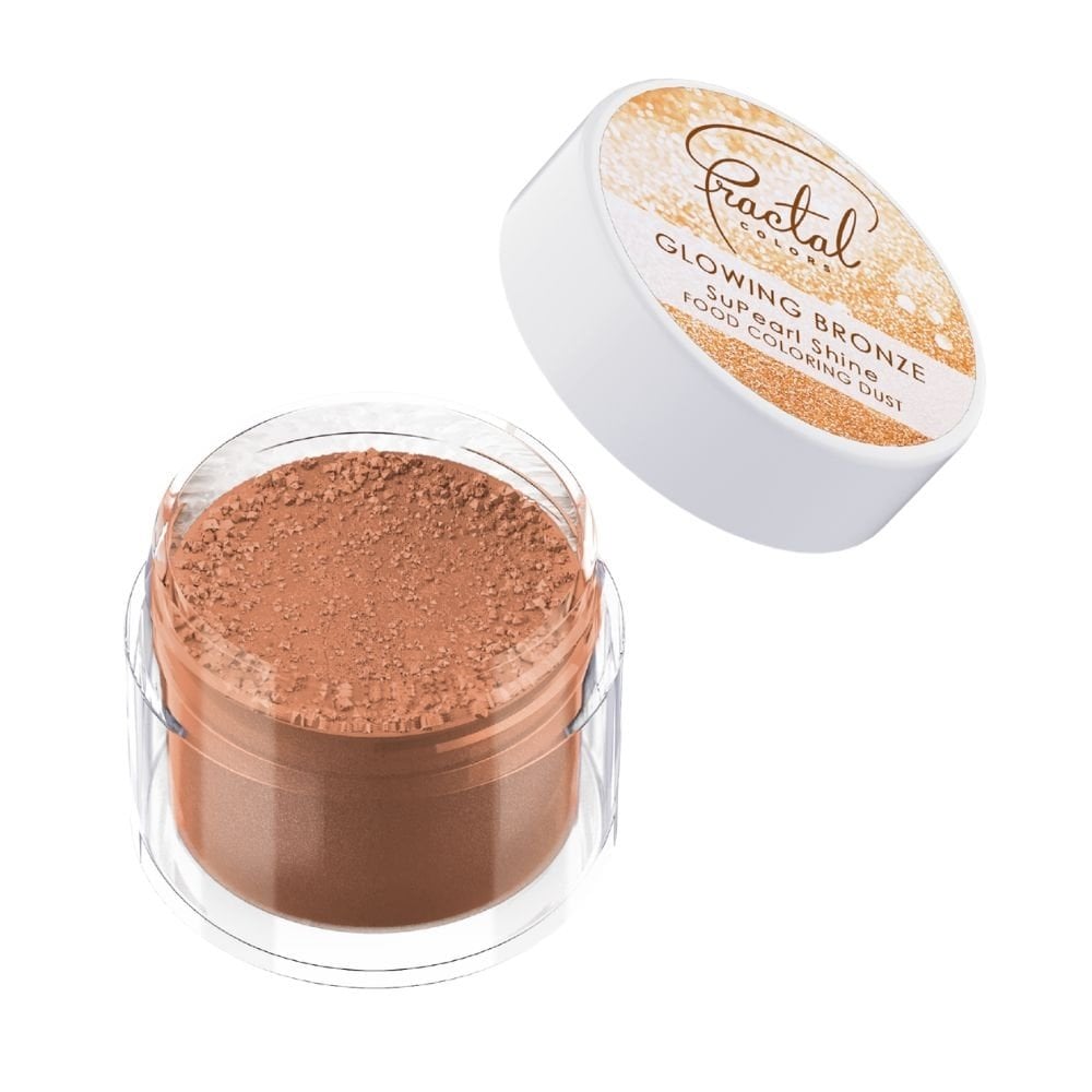 FRACTAL COLORS Glowing Bronze SuPearl Shine Lustre Dust 3.5g