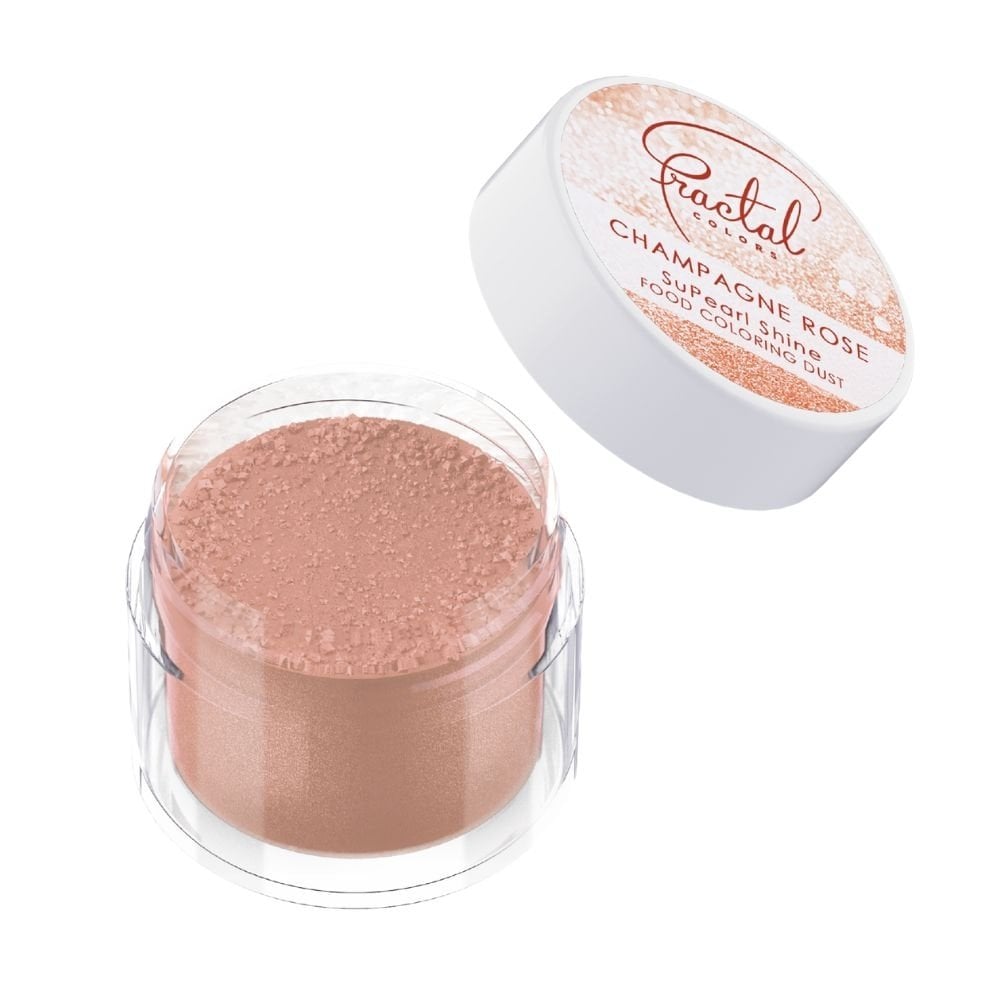 FRACTAL COLORS Champagne Rose SuPearl Shine Lustre Dust 3.5g
