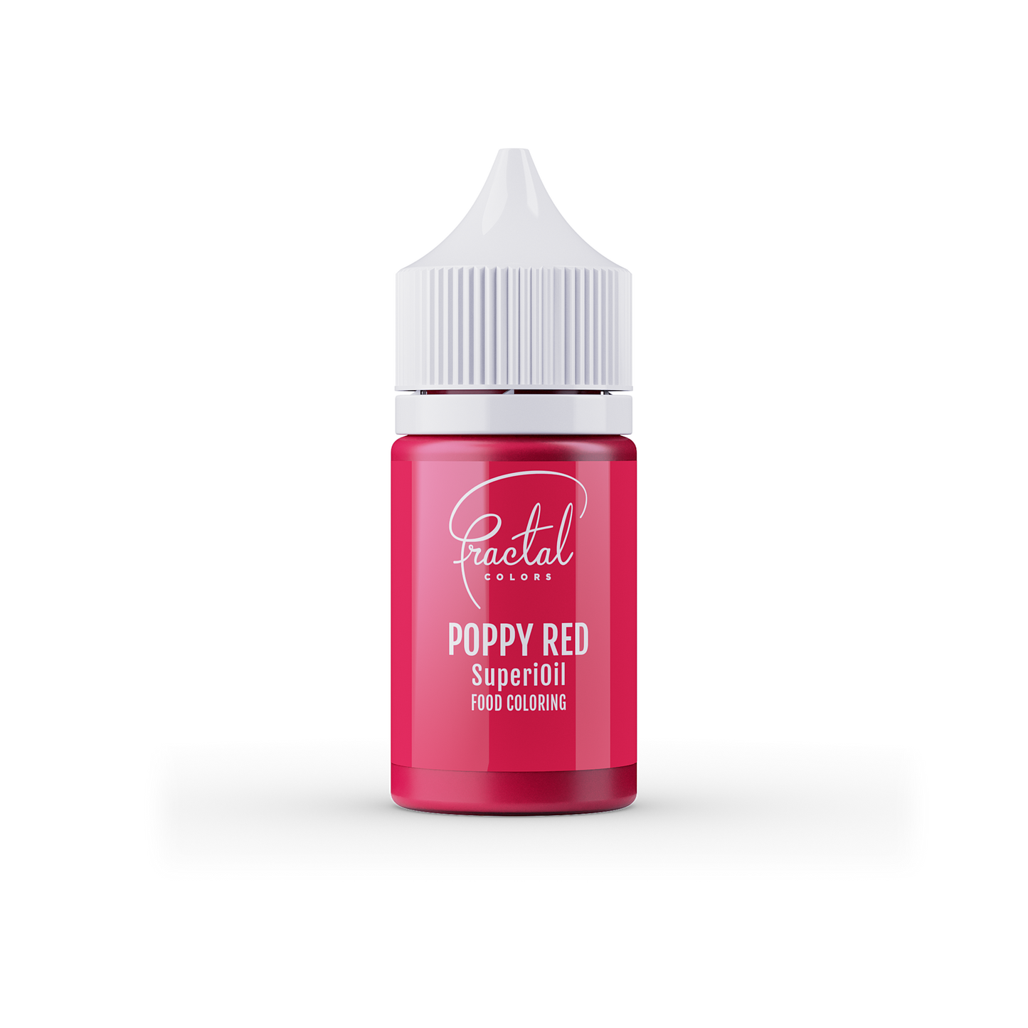 Fractal Poppy Red - Superoil Oil Based Food Colouring 30ml