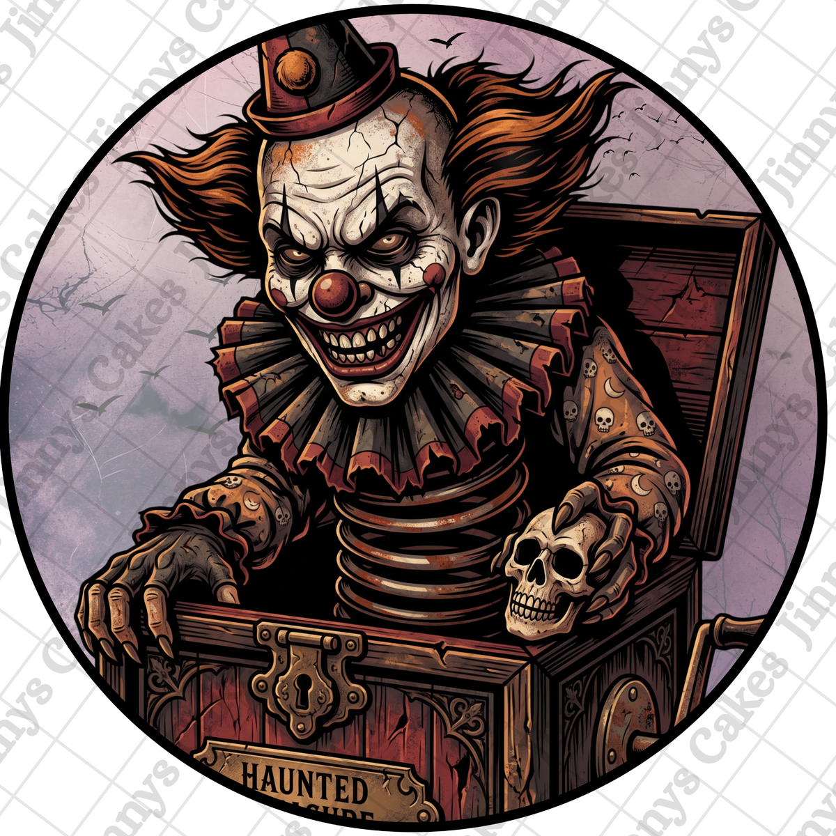 Halloween Digital Cupcake Toppers