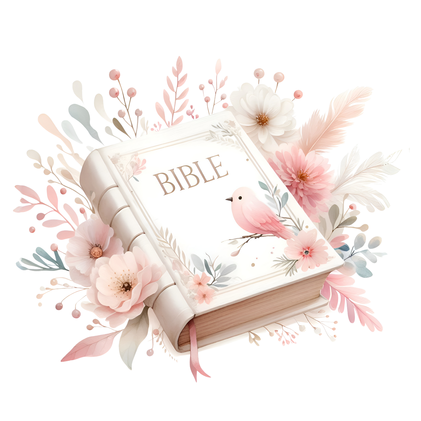 Girls Christening Cake/ Cup Cake Topper