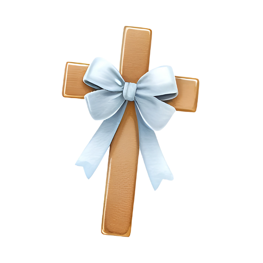 Boys Christening Cake/ Cup Cake Topper