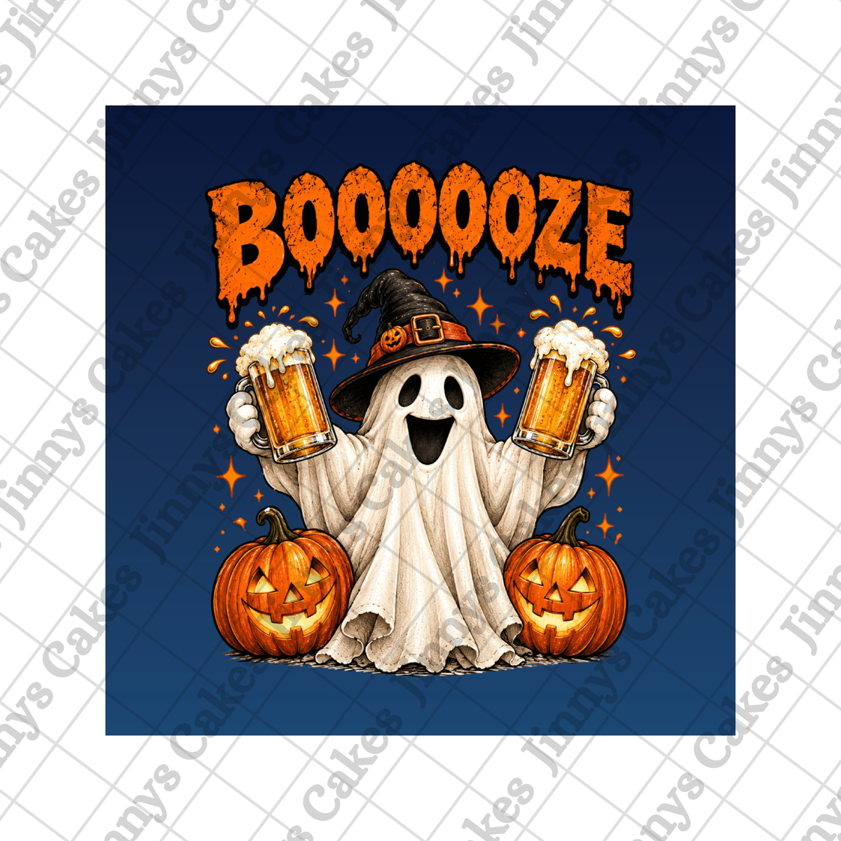 Boooooooze Digital Halloween Cupcake Topper (watermark removed on download)