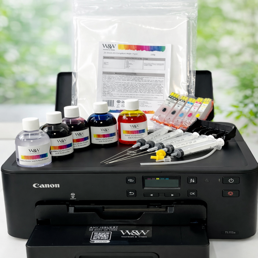 Edible Printer Kit – Canon TS705A Bundle with Wafer Sheets | Watson & Webb
