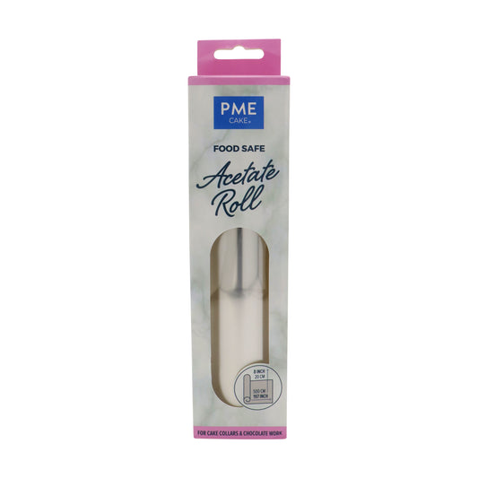 PME FOOD SAFE ACETATE 5 METER ROLL – 8INCH / 20CM