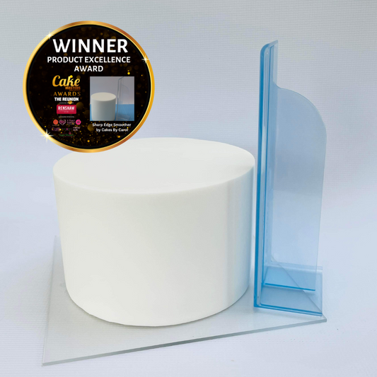 Cakes By Carol Acrylic Cake Smoother For Fondant Cakes – Sharp Edge Smoother®