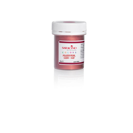 Saracino Powder Pearl Colours - Ruby Red