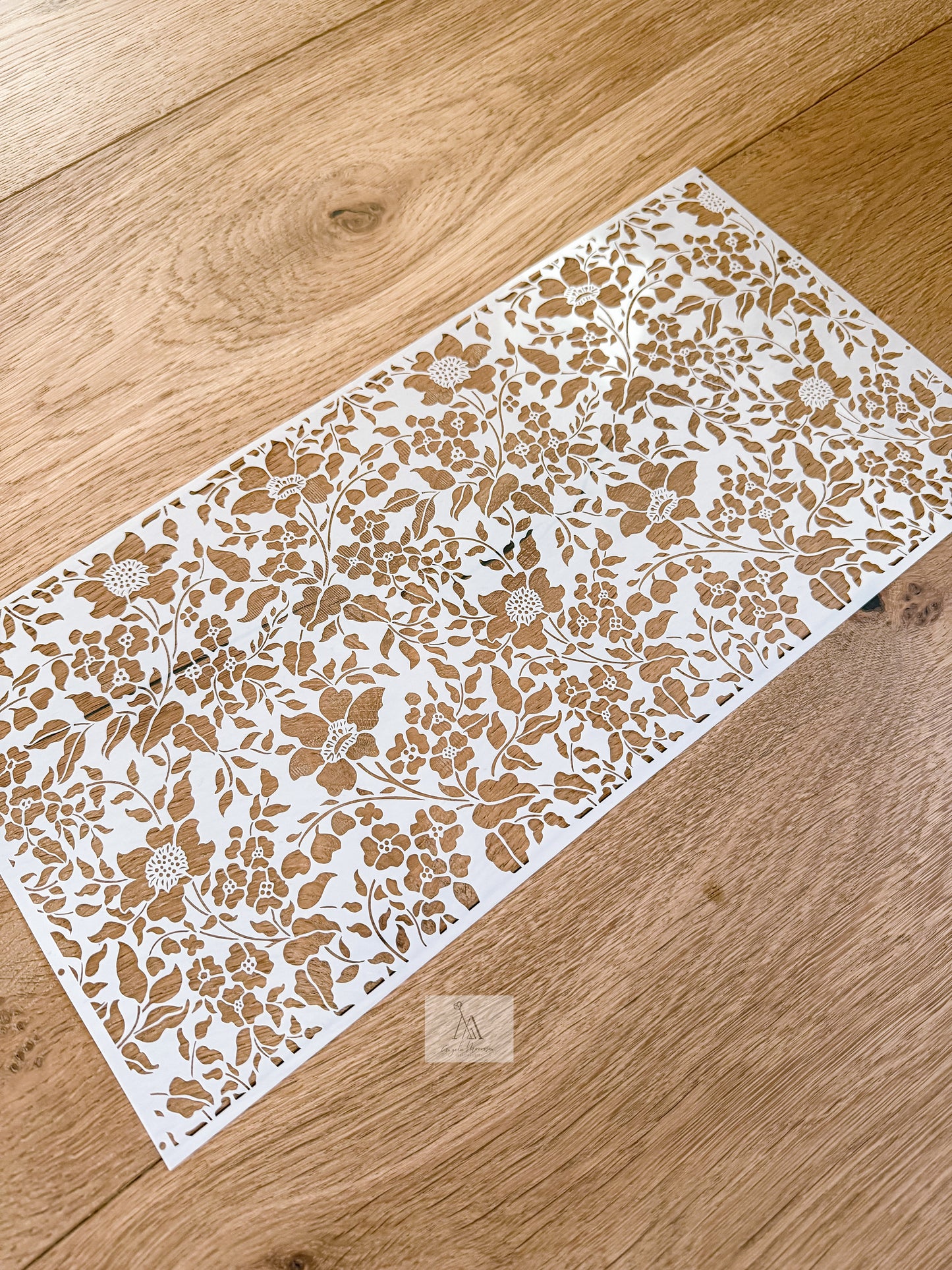 Edelweiss Cake Stencil by Angela Morrison