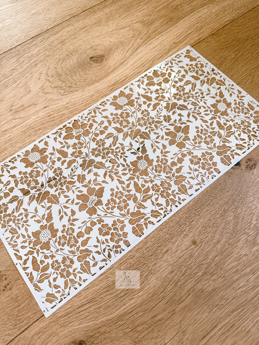 Edelweiss Cake Stencil by Angela Morrison
