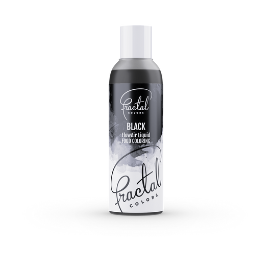 Fractal Black   - Flowair Liquid Food Colouring - 100g