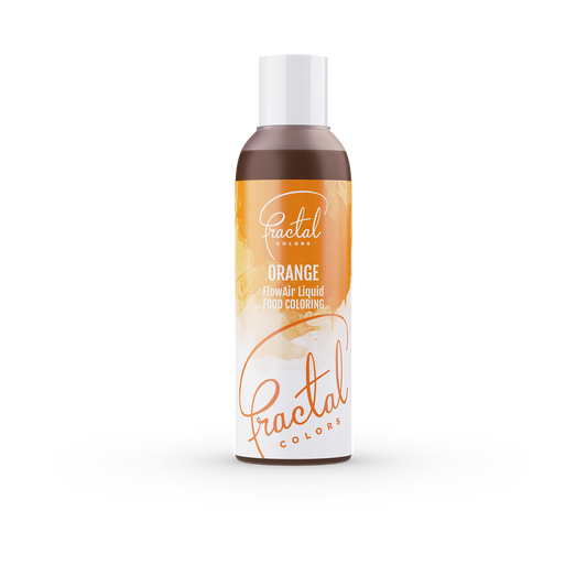 Fractal Orange  - Flowair Liquid Food Colouring - 100g