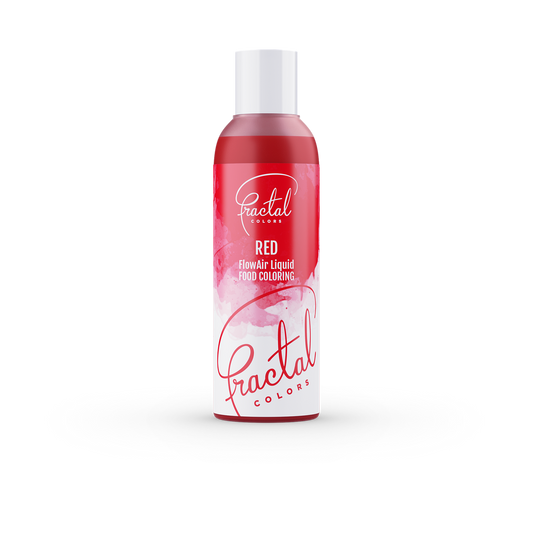 Fractal Red  - Flowair Liquid Food Colouring - 100g