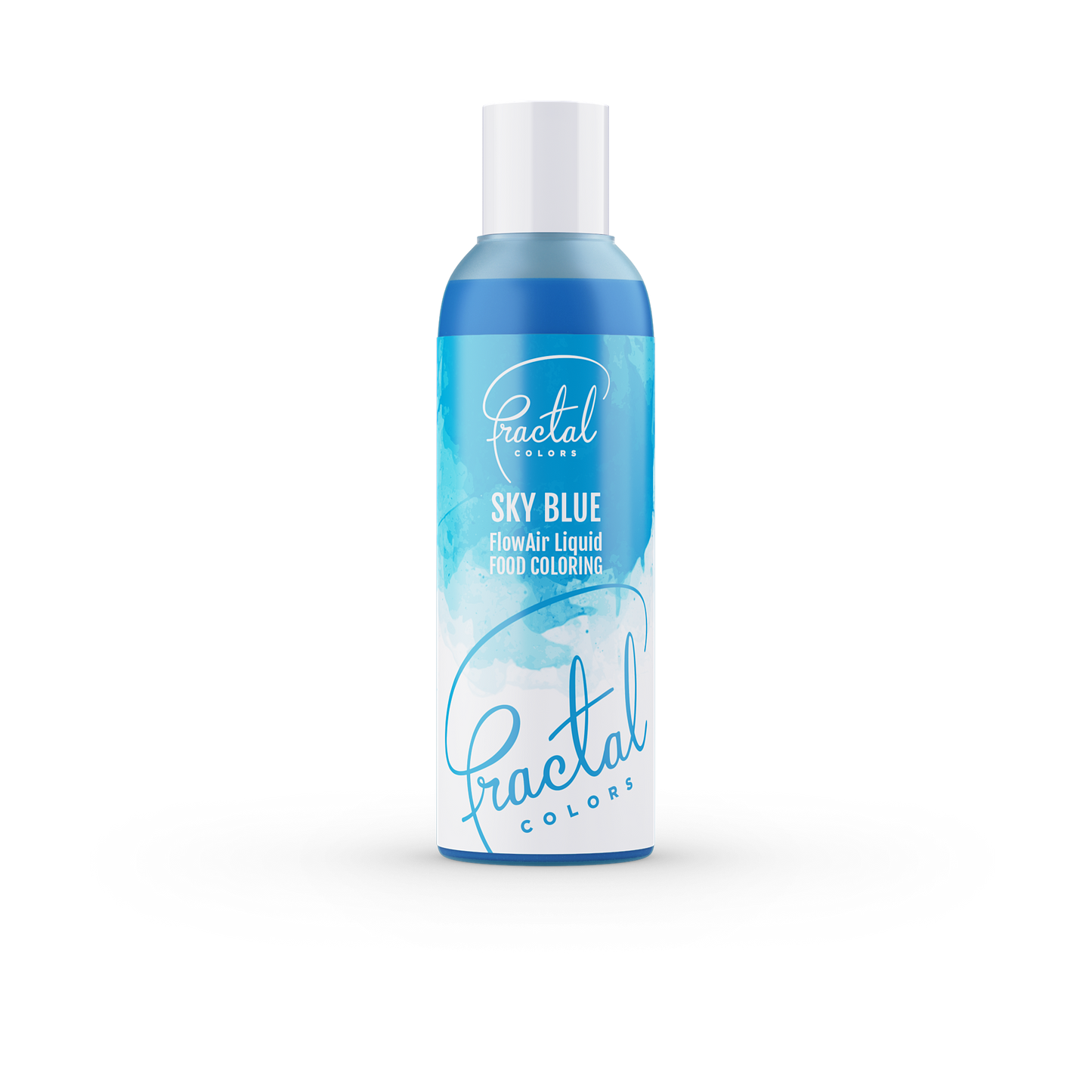 Fractal Sky Blue  - Flowair Liquid Food Colouring - 100g