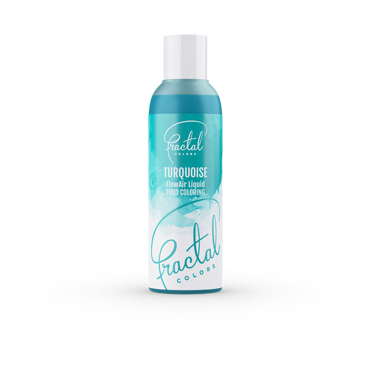 Fractal Turquoise   - Flowair Liquid Food Colouring - 100g