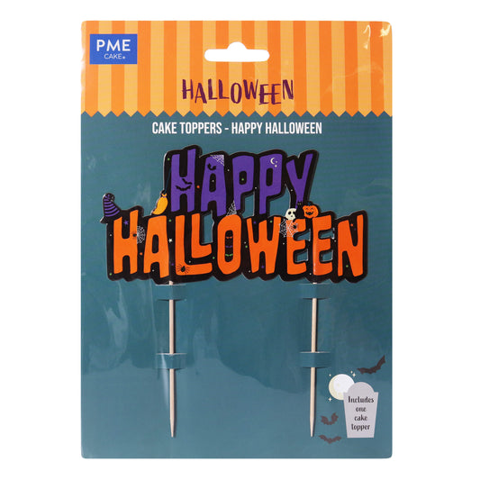 PME HALLOWEEN CAKE TOPPER (115 X 70MM)