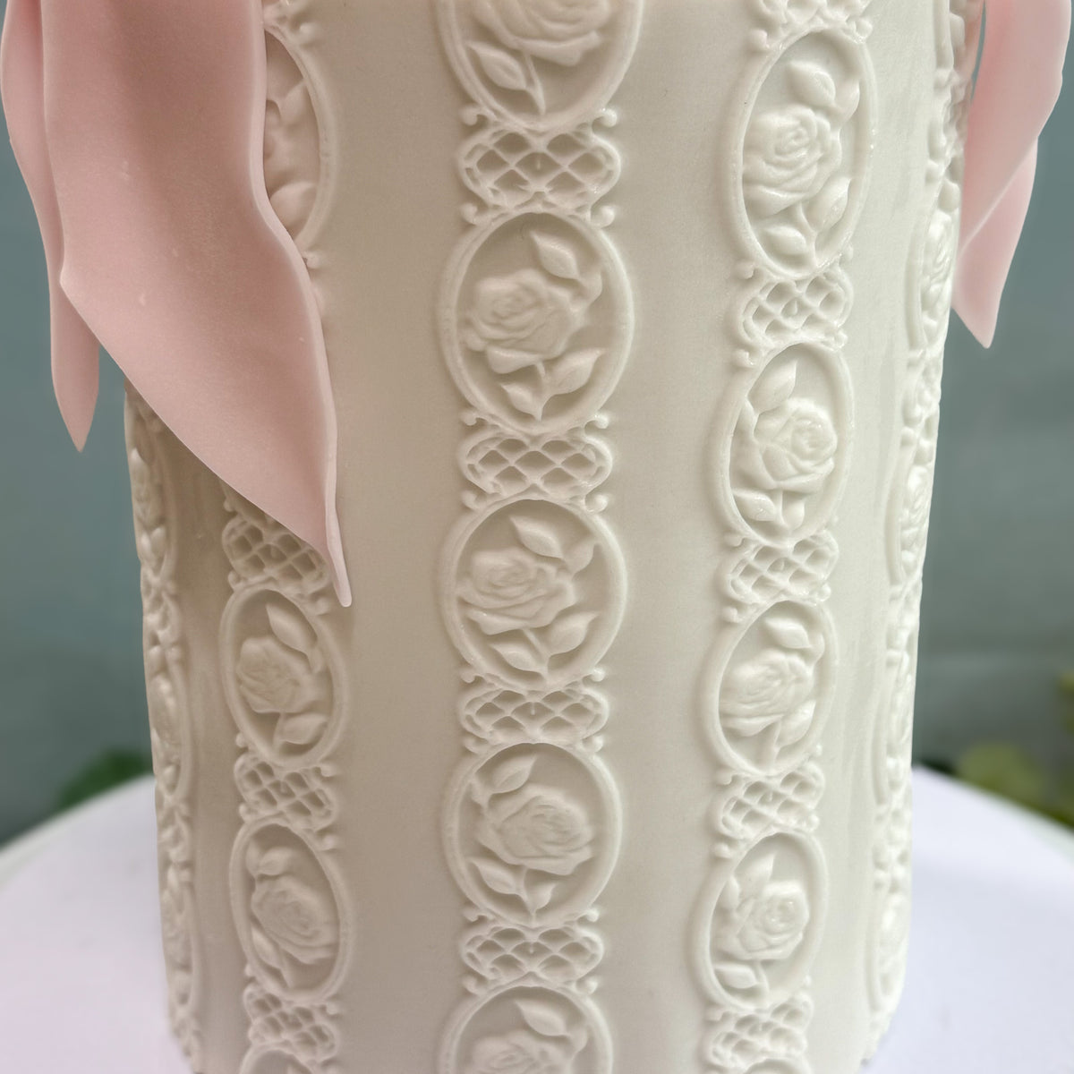 NEW "Cameo Roses" Textured Roller