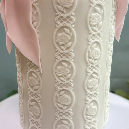 NEW "Cameo Roses" Textured Roller