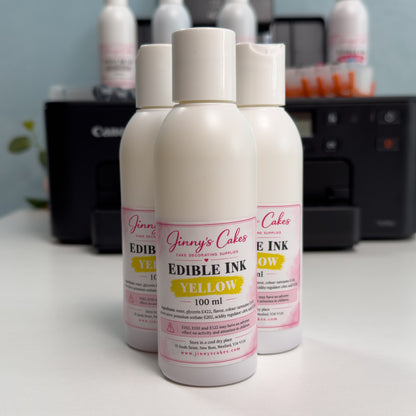 W&W Jedlé inkoustové náplně – žlutá pro tiskárny a airbrushe 100ml