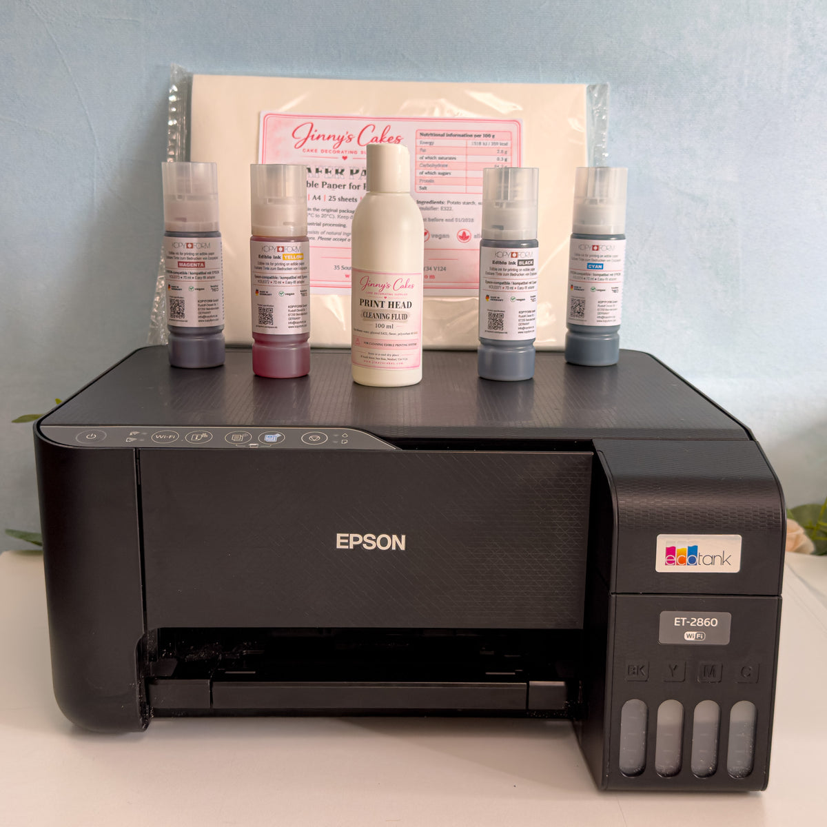 Epson EcoTank ET-2860 Startovací sada pro jedlý tisk s oplatkovým papírem