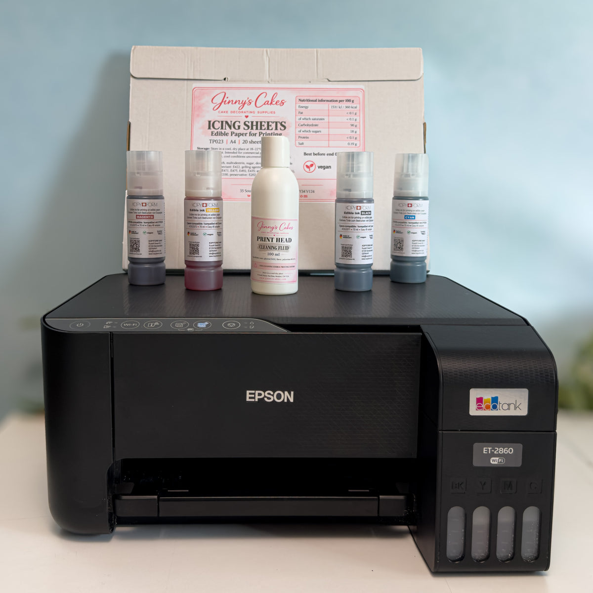 Startovací sada pro tisk na jedlý papír Epson EcoTank ET-2860