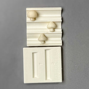 Fondant Bead Roller Mushroom (3 Shapes 20mm)